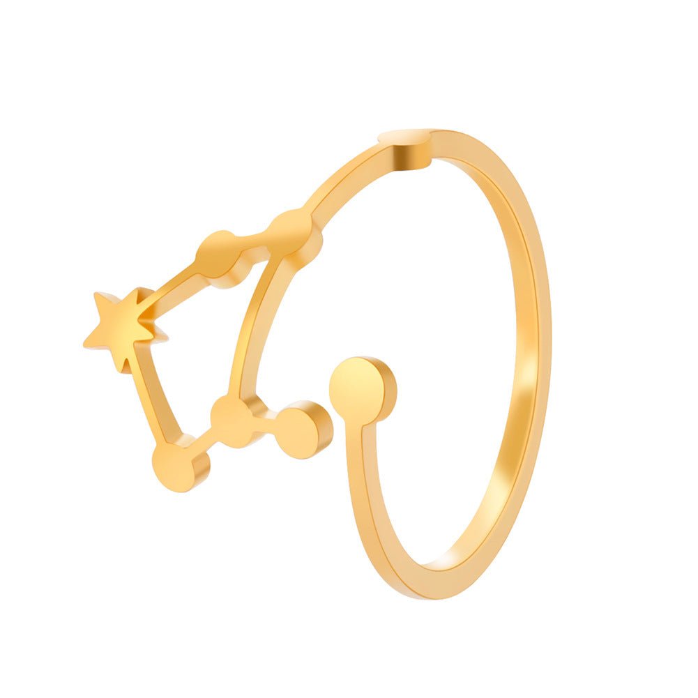 Personalized Stainless Steel Universal Fashion Ring